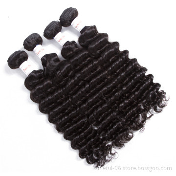 raw indonesian hair bundles vendors with top quality,613 deep wave human hair bundles